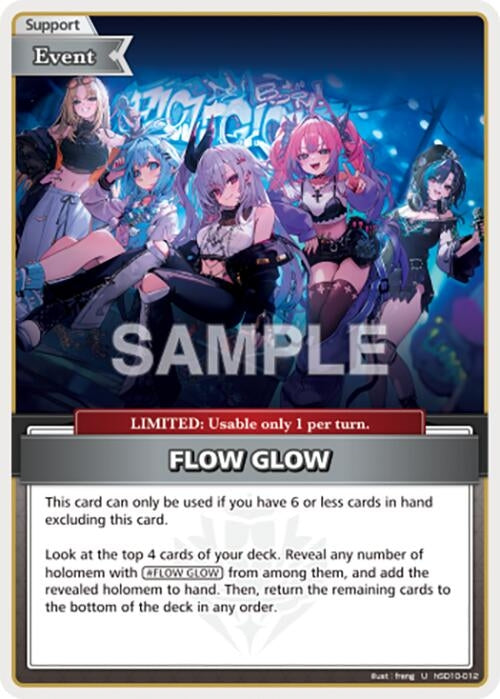 Image for FLOW GLOW (U) (hSD10-012) (Ayakashi Vermilion) (HBP06E) - Hololive