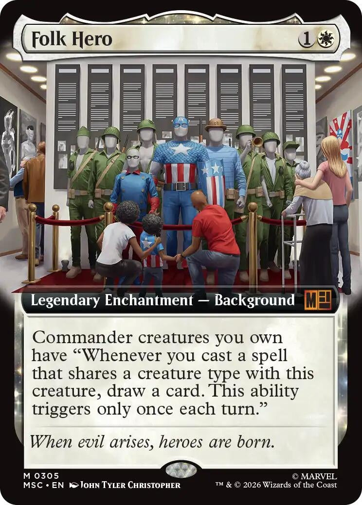 Folk Hero (Extended Art) (305) (Marvel Super Heroes)
