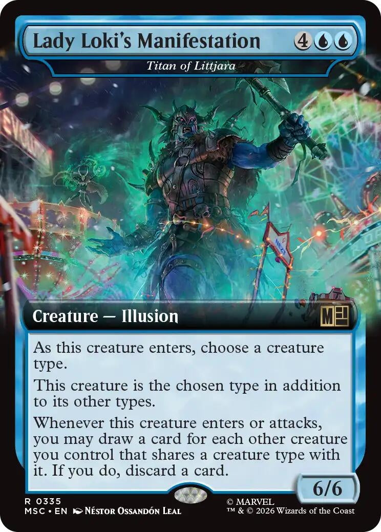 Lady Loki's Manifestation - Titan of Littjara (Extended Art) (335) (Marvel Super Heroes)