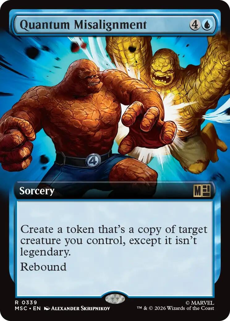 Quantum Misalignment (Extended Art) (339) (Marvel Super Heroes)