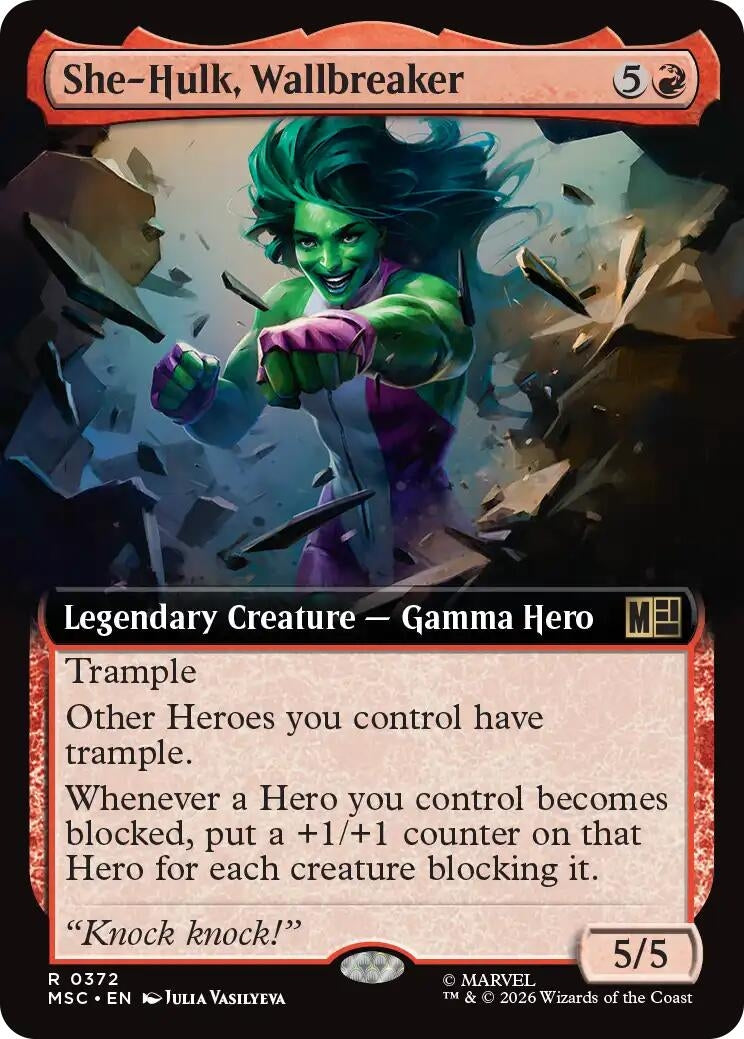 She-Hulk, Wallbreaker (Extended Art) (372) (Marvel Super Heroes)