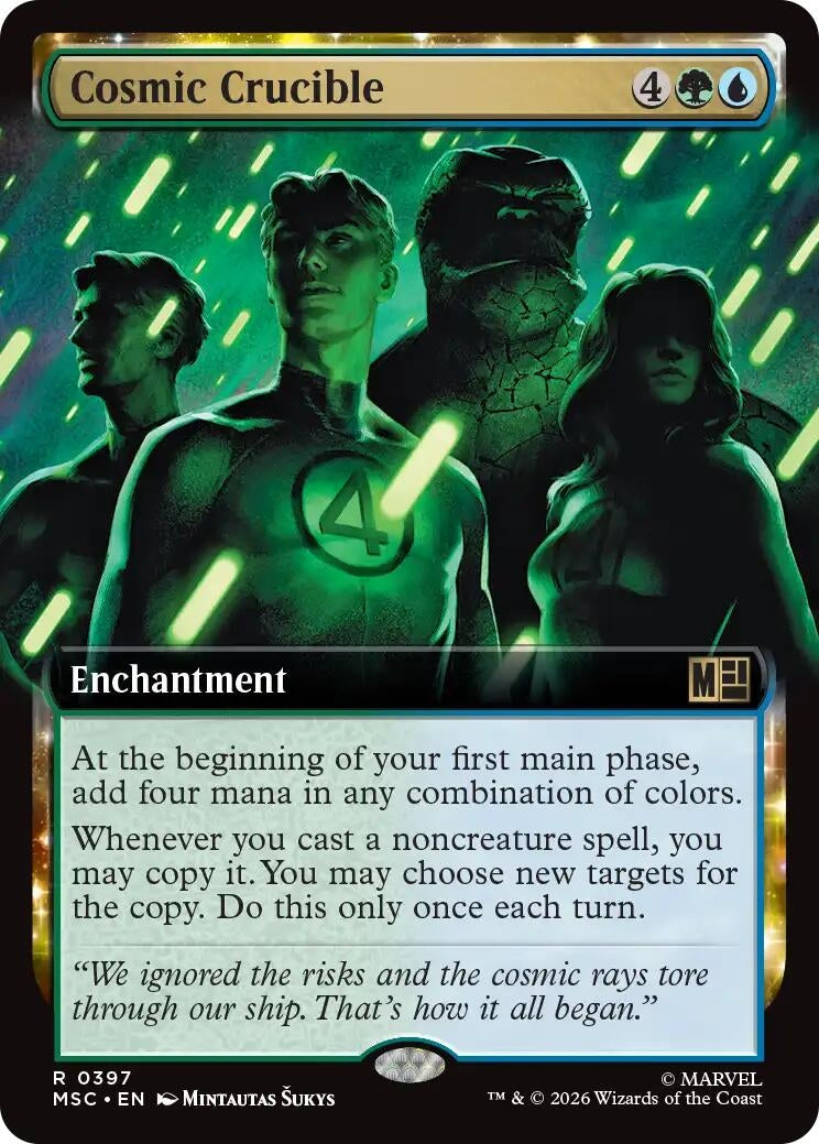 Cosmic Crucible (Extended Art) (397) (Marvel Super Heroes)