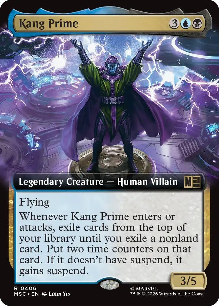 Kang Prime (Extended Art) (406) (Marvel Super Heroes)