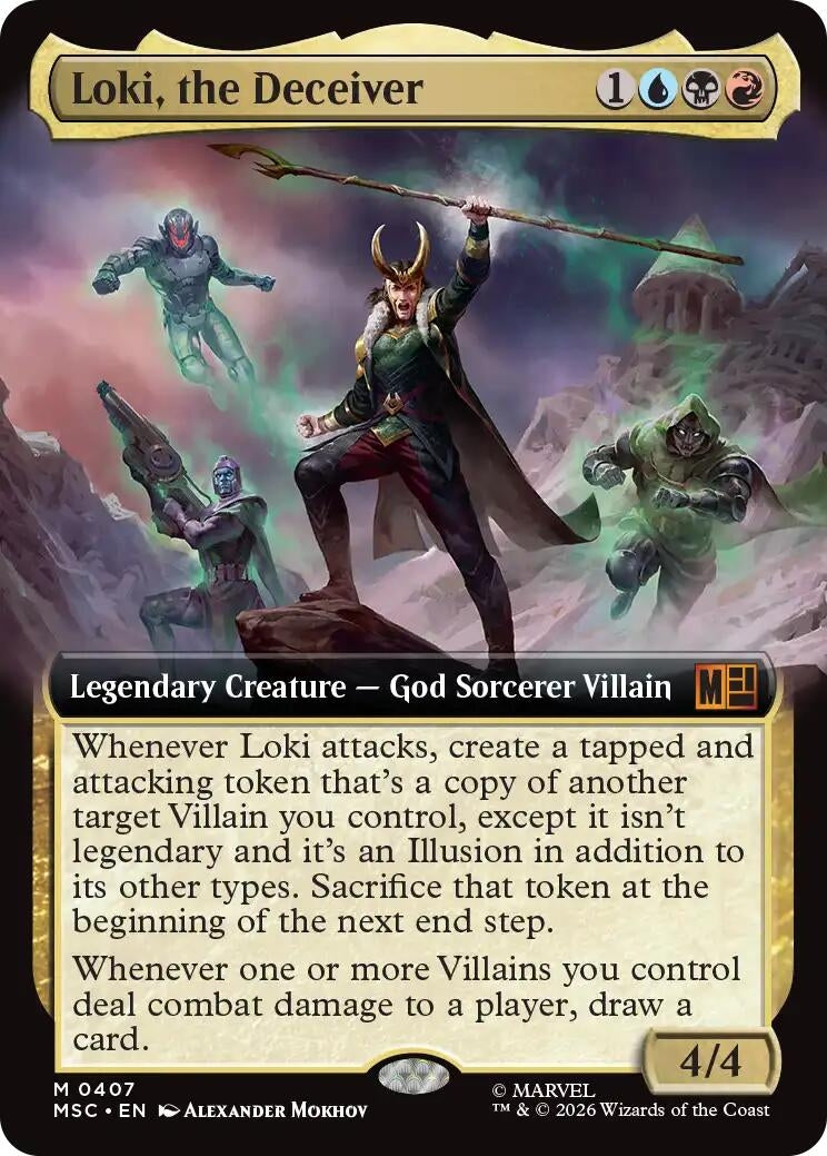 Loki, the Deceiver (Extended Art) (407) (Marvel Super Heroes)