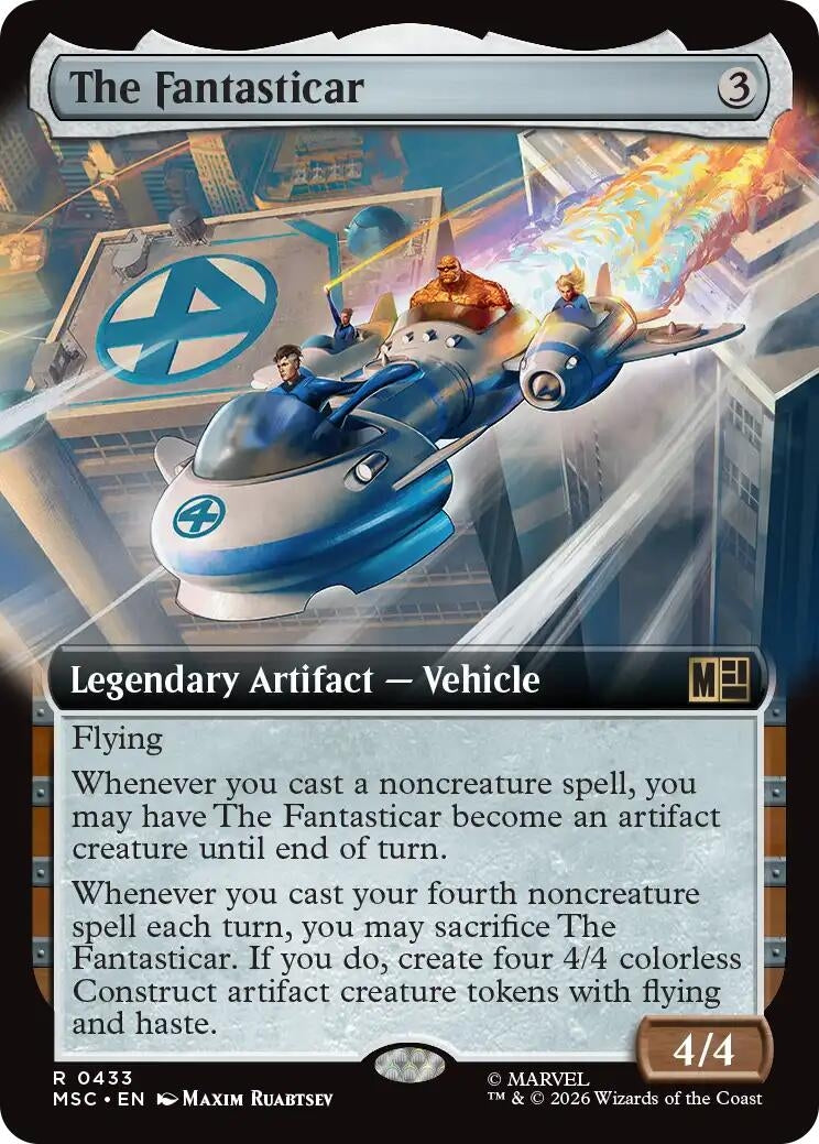The Fantasticar (Extended Art) (433) (Marvel Super Heroes)