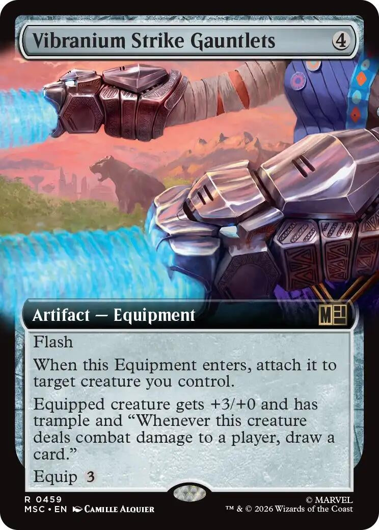 Vibranium Strike Gauntlets (Extended Art) (459) (Marvel Super Heroes)