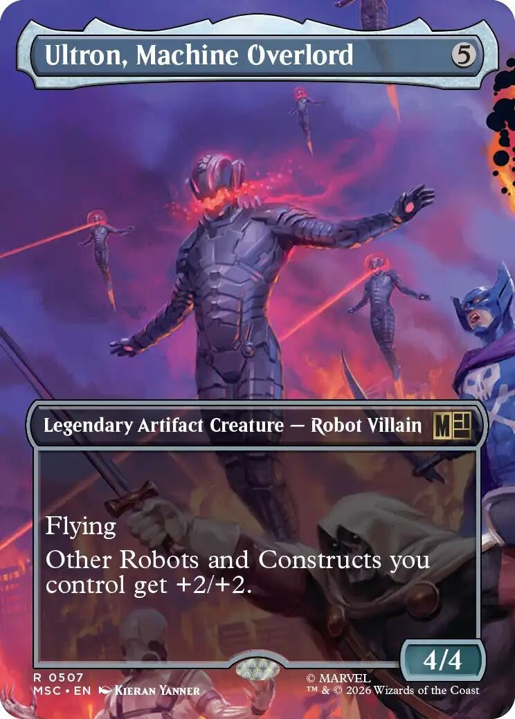 Ultron, Machine Overlord (Borderless) (507) (Marvel Super Heroes)