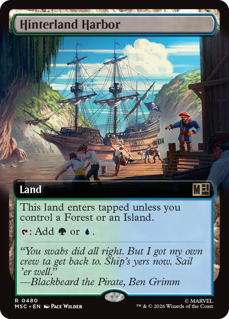Hinterland Harbor (Extended Art) (480) (Marvel Super Heroes)