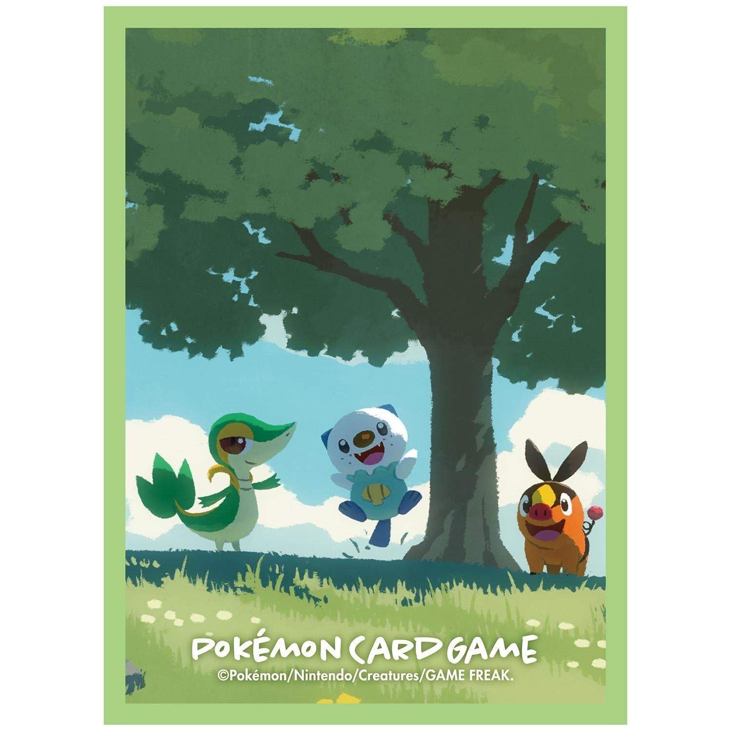 Pokémon Center Japan - Snivy & Tepig & Oshawott - Sleeves - PokeBox USA