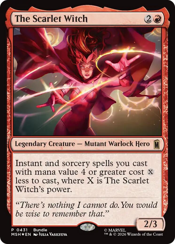 The Scarlet Witch (431) (Unique and Miscellaneous Promos)