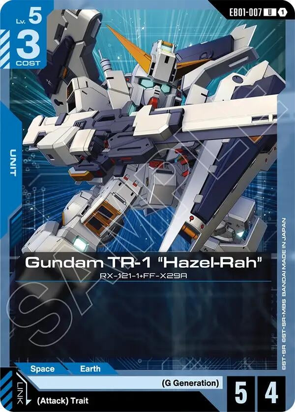 Image for Gundam TR-1 "Hazel-Rah" (EB01-007) (Eternal Nexus) (EB01) - Gundam Card Game