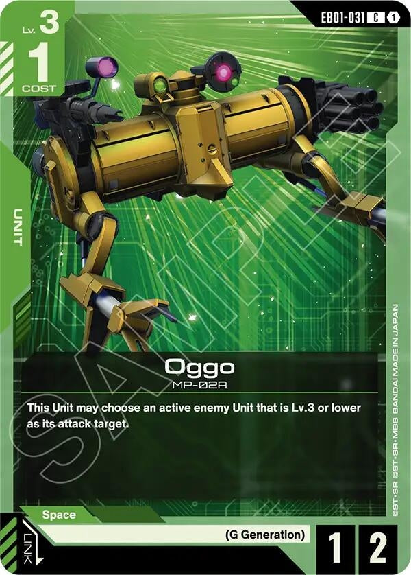 Image for Oggo (EB01-031) (Eternal Nexus) (EB01) - Gundam Card Game