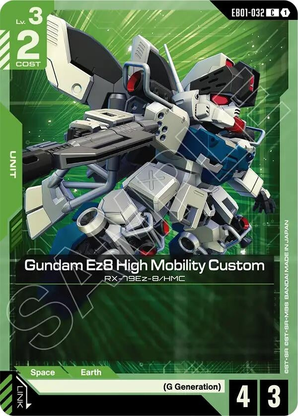 Image for Gundam Ez8 High Mobility Custom (EB01-032) (Eternal Nexus) (EB01) - Gundam Card Game