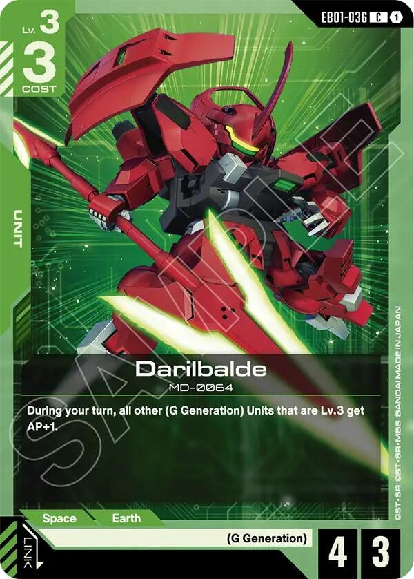 Image for Darilbalde (EB01-036) (Eternal Nexus) (EB01) - Gundam Card Game