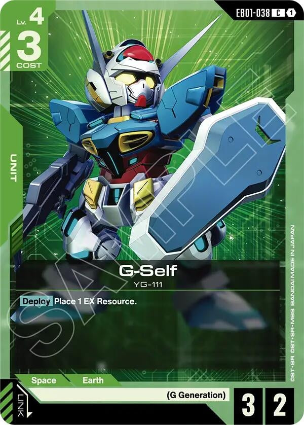 Image for G-Self (EB01-038) (Eternal Nexus) (EB01) - Gundam Card Game