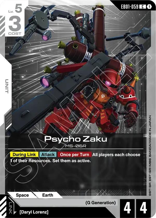 Image for Psycho Zaku (EB01-059) (Eternal Nexus) (EB01) - Gundam Card Game