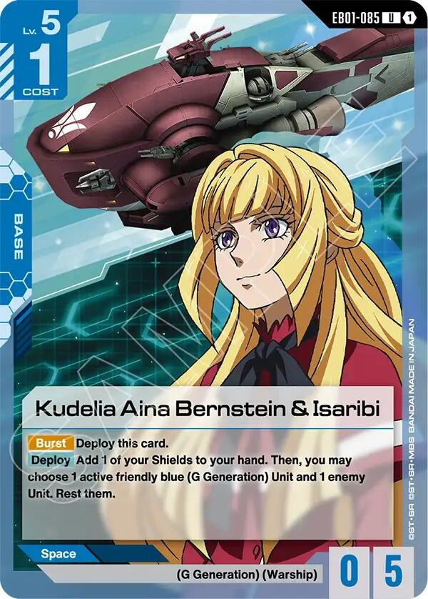 Image for Kudelia Aina Bernstein & Isaribi (EB01-085) (Eternal Nexus) (EB01) - Gundam Card Game
