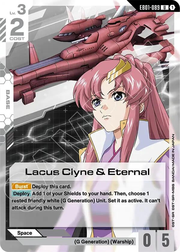 Image for Lacus Clyne & Eternal (EB01-089) (Eternal Nexus) (EB01) - Gundam Card Game