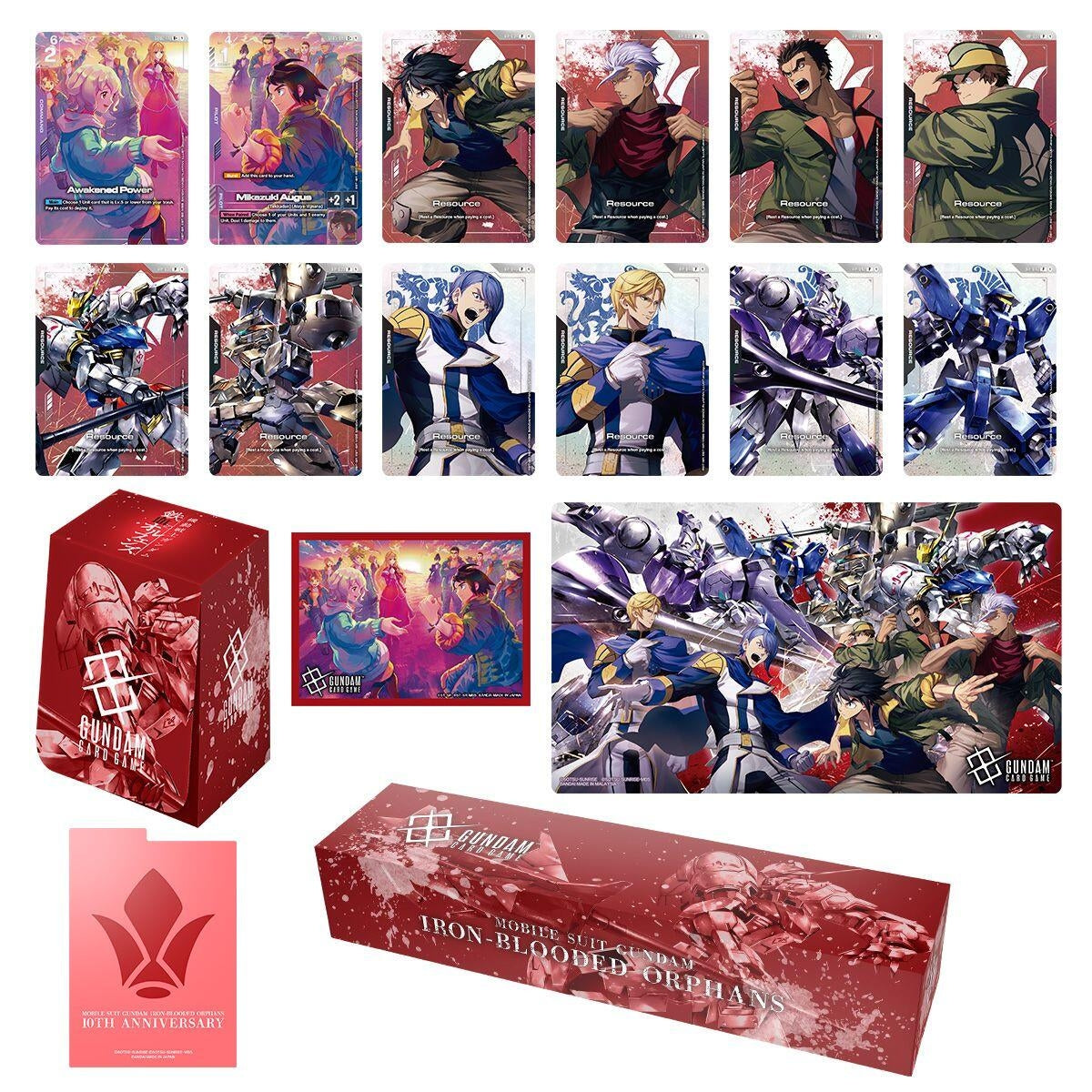 Image for [PB02] Gundam Card Game Premium Accessory Set - Mobile Suit Gundam: Iron-Blooded Orphans - Gundam Card Game