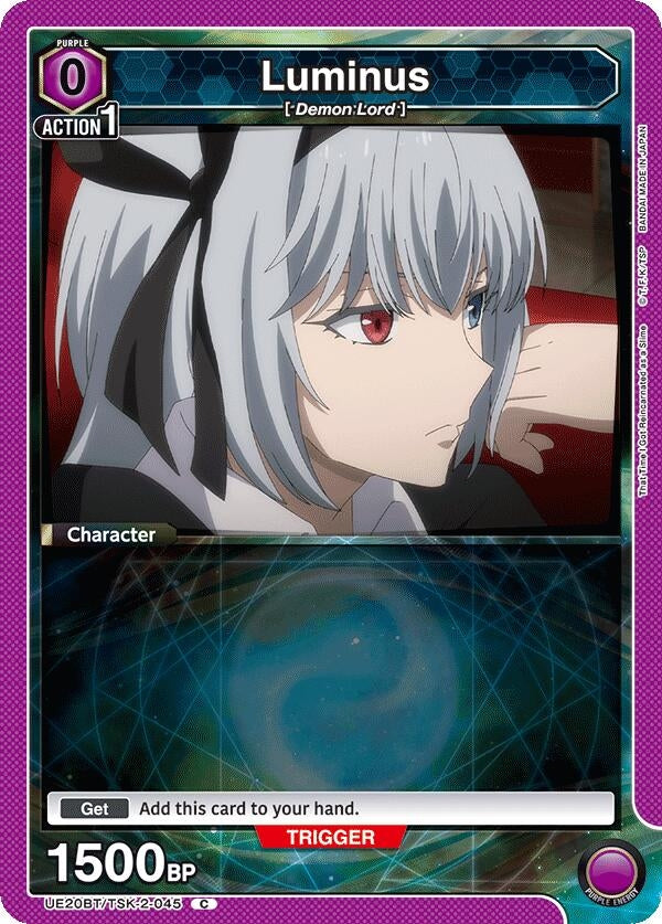 Image for Luminus (045) (Box Topper Foil) (UE20BT/TSK-2-045) (UE20BT: That Time I Got Reincarnated as a Slime) (UE20BT) - Union Arena