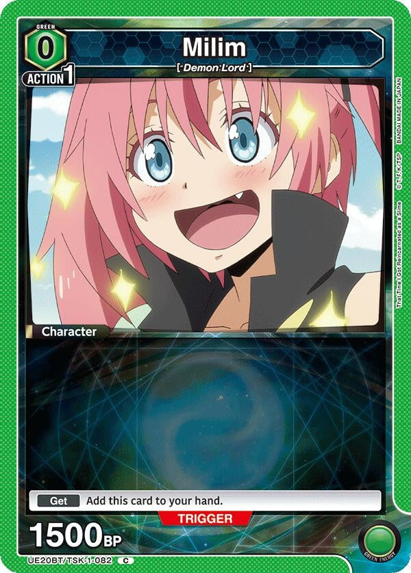 Image for Milim (082) (Box Topper Foil) (UE20BT/TSK-1-082) (UE20BT: That Time I Got Reincarnated as a Slime) (UE20BT) - Union Arena