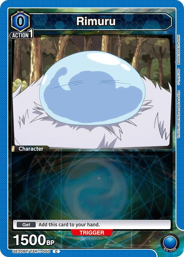 Image for Rimuru (050) (Box Topper Foil) (UE20BT/TSK-1-050) (UE20BT: That Time I Got Reincarnated as a Slime) (UE20BT) - Union Arena