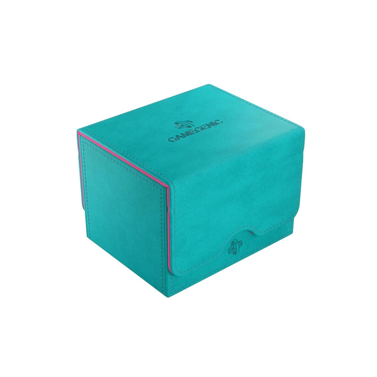 Image for GameGenic Sidekick 100+ XL Deck Box (Teal/Pink) - Deck Boxes