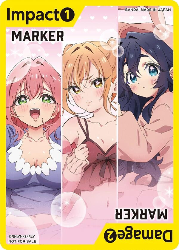 Image for Marker Card (The 100 Girlfriends who Really Really Really Really Really Love You) (Union Arena Promotion Cards) (UEPR) - Union Arena