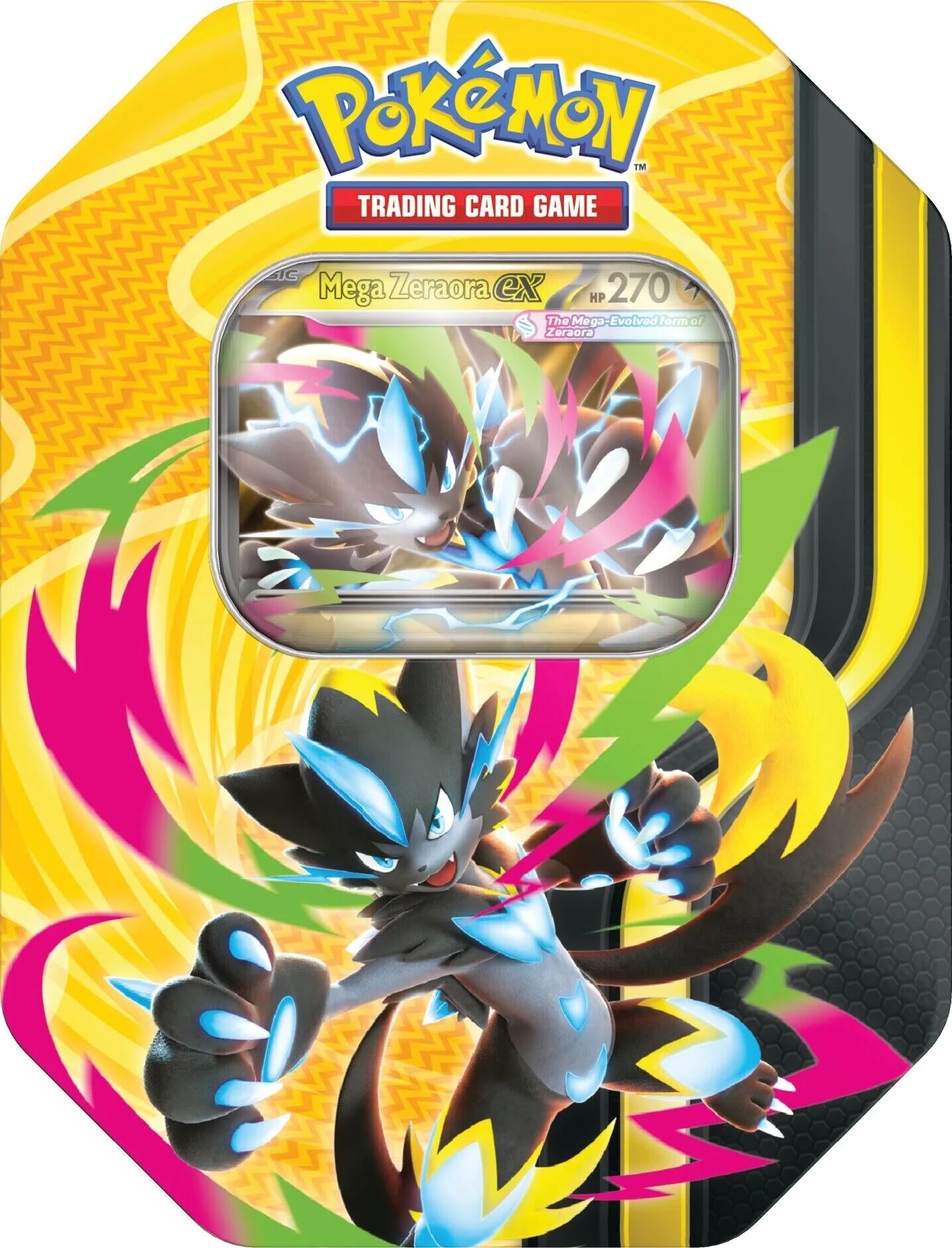 Image for Mega Forces Tin [Mega Zeraora ex] - Pokemon