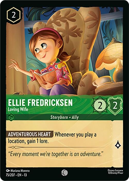 Image for Ellie Fredricksen - Loving Wife (75/204) (Attack of the Vine!) (13) - Disney Lorcana