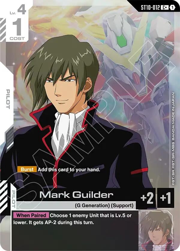 Image for Mark Guilder (C+) (ST10-012) (Starter Deck 10: Generation Pulse) (ST10) - Gundam Card Game