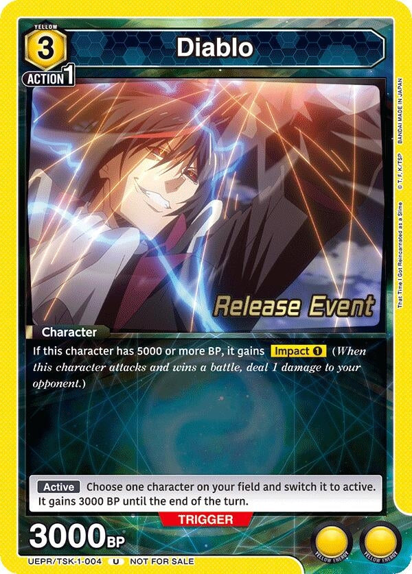 Image for Diablo (004) (UEPR/TSK-1-004) (UE20BT: That Time I Got Reincarnated as a Slime Release Event Cards) (UE20BT_RE) - Union Arena