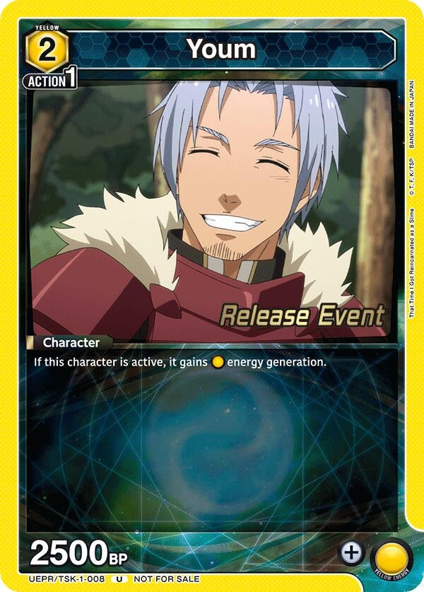 Image for Youm (UEPR/TSK-1-008) (UE20BT: That Time I Got Reincarnated as a Slime Release Event Cards) (UE20BT_RE) - Union Arena