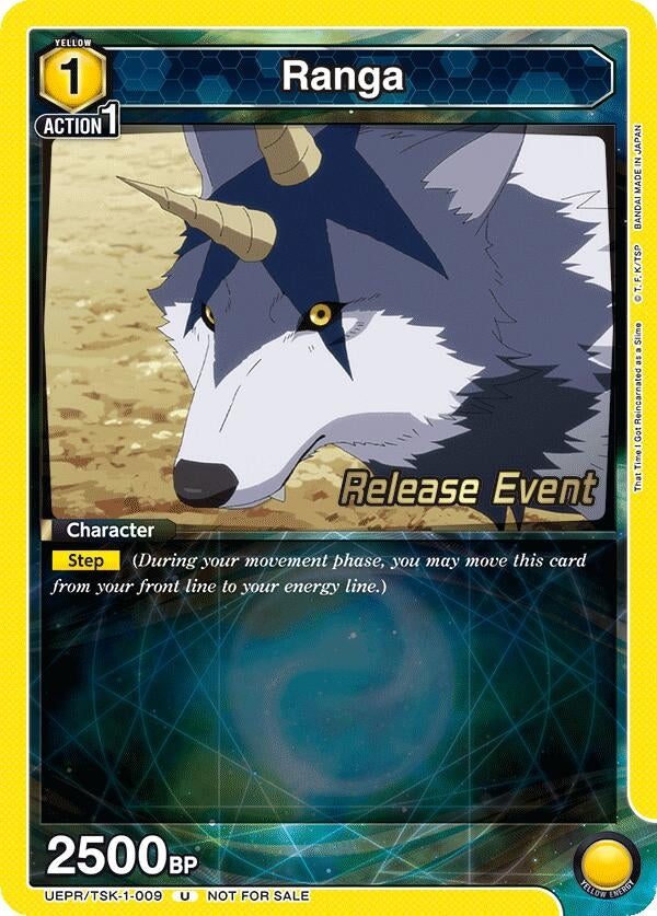 Image for Ranga (009) (UEPR/TSK-1-009) (UE20BT: That Time I Got Reincarnated as a Slime Release Event Cards) (UE20BT_RE) - Union Arena