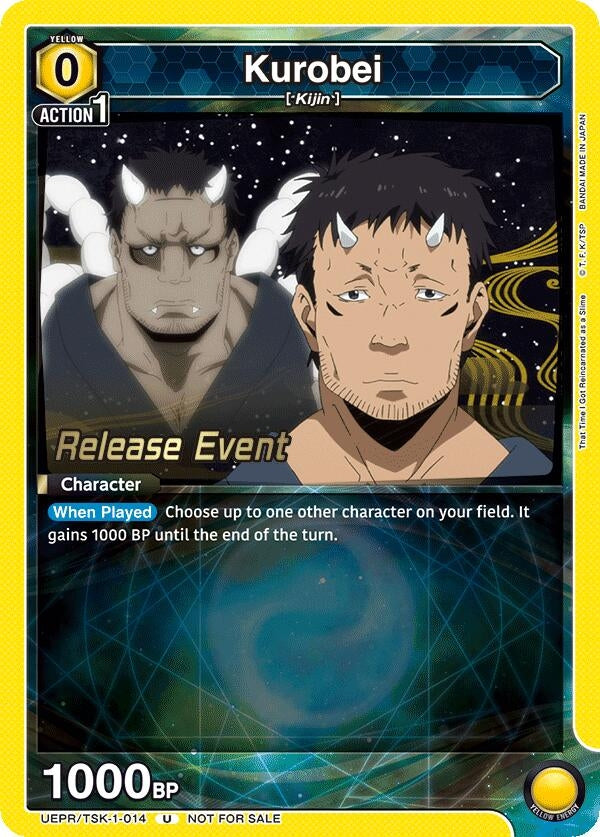 Image for Kurobei (UEPR/TSK-1-014) (UE20BT: That Time I Got Reincarnated as a Slime Release Event Cards) (UE20BT_RE) - Union Arena