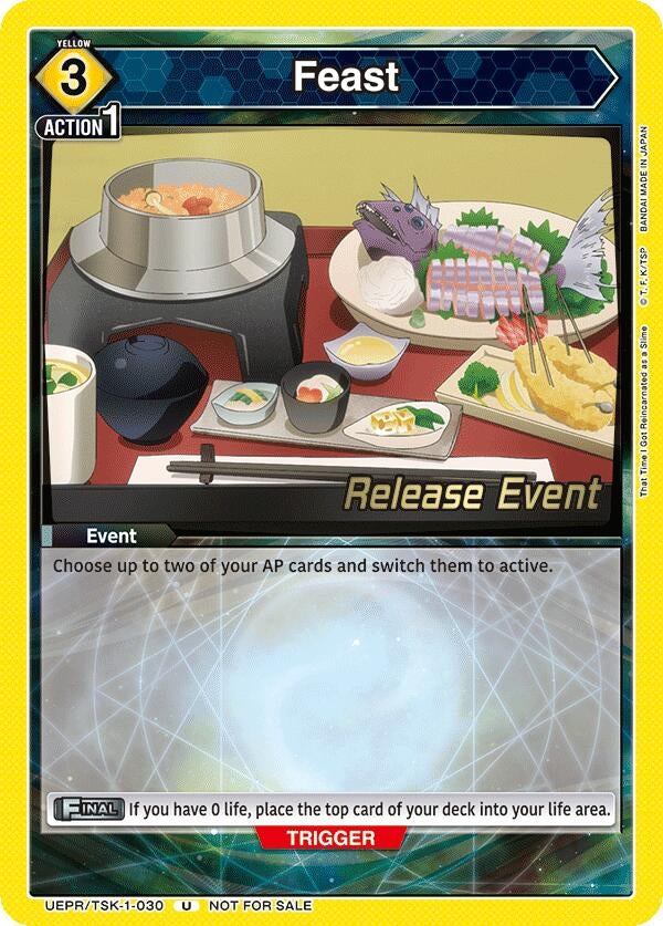 Image for Feast (030) (UEPR/TSK-1-030) (UE20BT: That Time I Got Reincarnated as a Slime Release Event Cards) (UE20BT_RE) - Union Arena