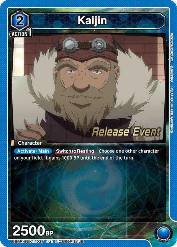 Image for Kaijin (UEPR/TSK-1-037) (UE20BT: That Time I Got Reincarnated as a Slime Release Event Cards) (UE20BT_RE) - Union Arena