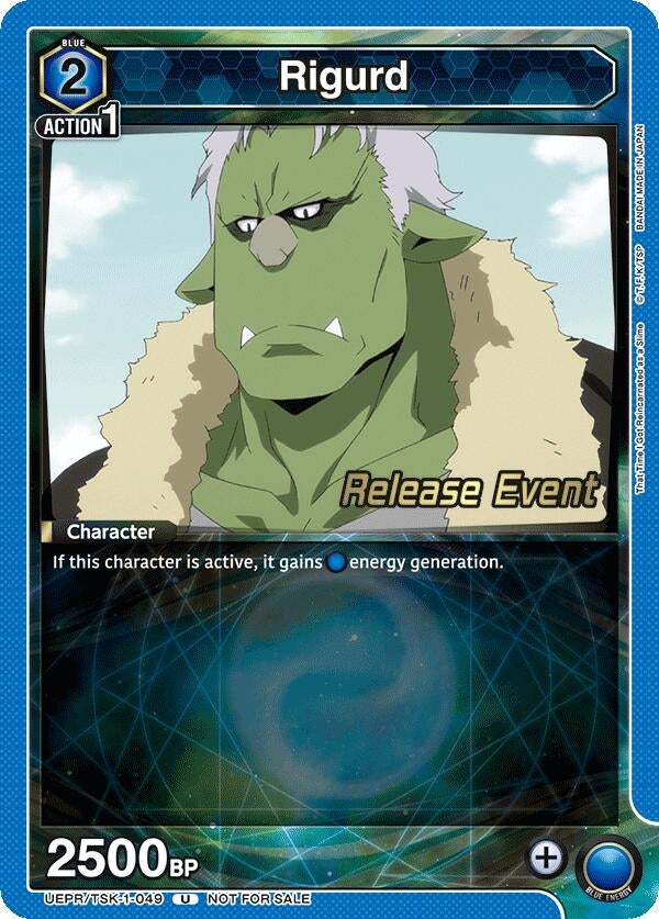 Image for Rigurd (UEPR/TSK-1-049) (UE20BT: That Time I Got Reincarnated as a Slime Release Event Cards) (UE20BT_RE) - Union Arena