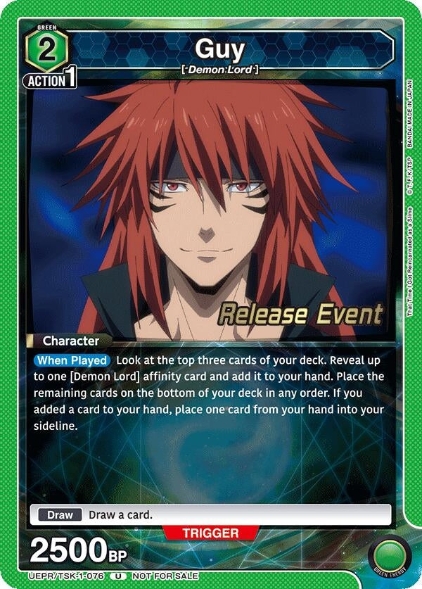 Image for Guy (UEPR/TSK-1-076) (UE20BT: That Time I Got Reincarnated as a Slime Release Event Cards) (UE20BT_RE) - Union Arena