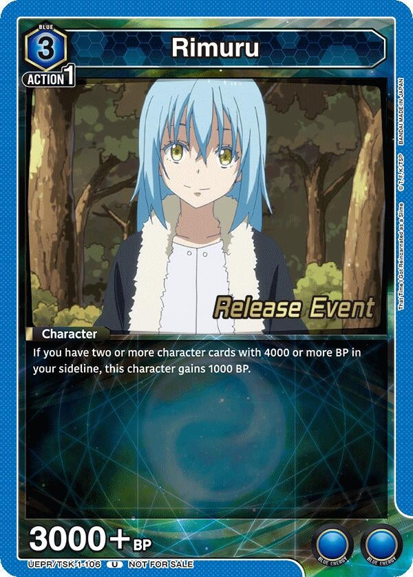 Image for Rimuru (106) (UEPR/TSK-1-106) (UE20BT: That Time I Got Reincarnated as a Slime Release Event Cards) (UE20BT_RE) - Union Arena