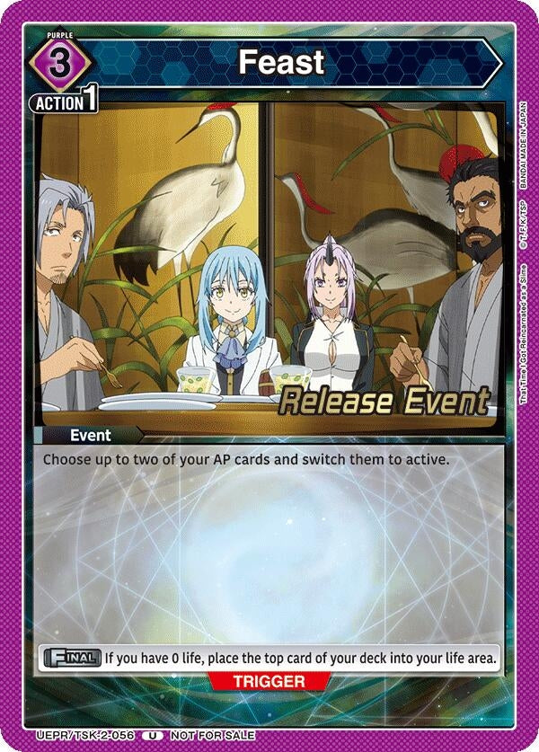 Image for Feast (056) (UEPR/TSK-2-056) (UE20BT: That Time I Got Reincarnated as a Slime Release Event Cards) (UE20BT_RE) - Union Arena
