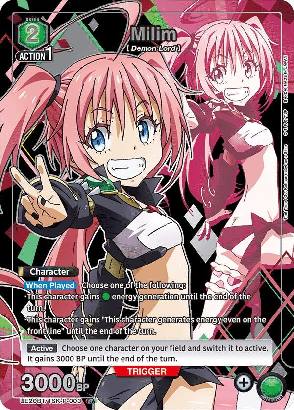 Image for Milim (P-003) (R*) (UE20BT/TSK-P-003) (UE20BT: That Time I Got Reincarnated as a Slime) (UE20BT) - Union Arena