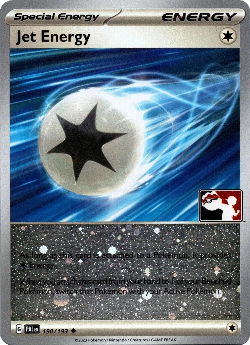 Image for Jet Energy - 190/193 (Cosmos Holo) (190/193) (Prize Pack Series Cards) - Pokemon