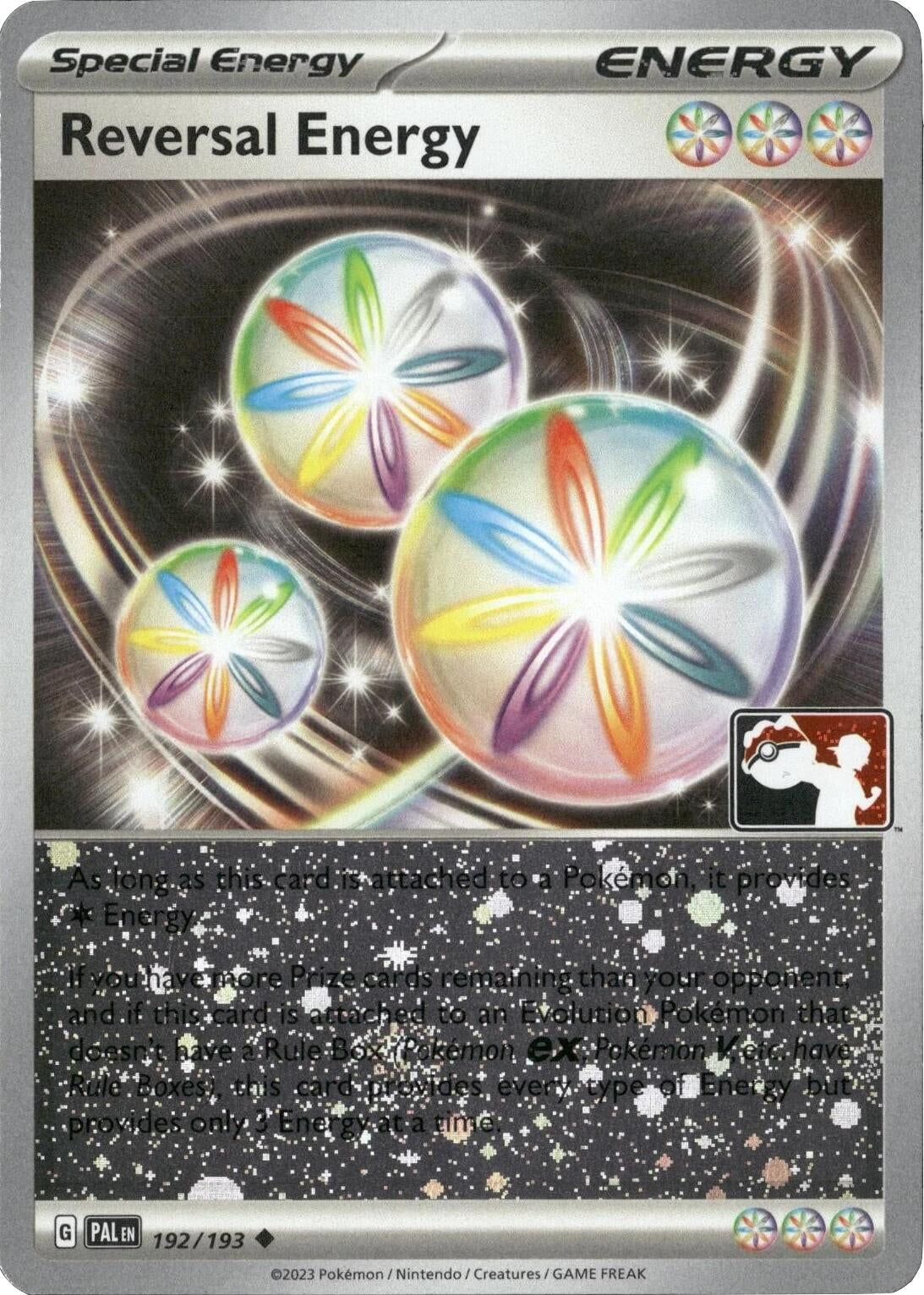 Image for Reversal Energy - 192/193 (Cosmos Holo) (192/193) (Prize Pack Series Cards) - Pokemon