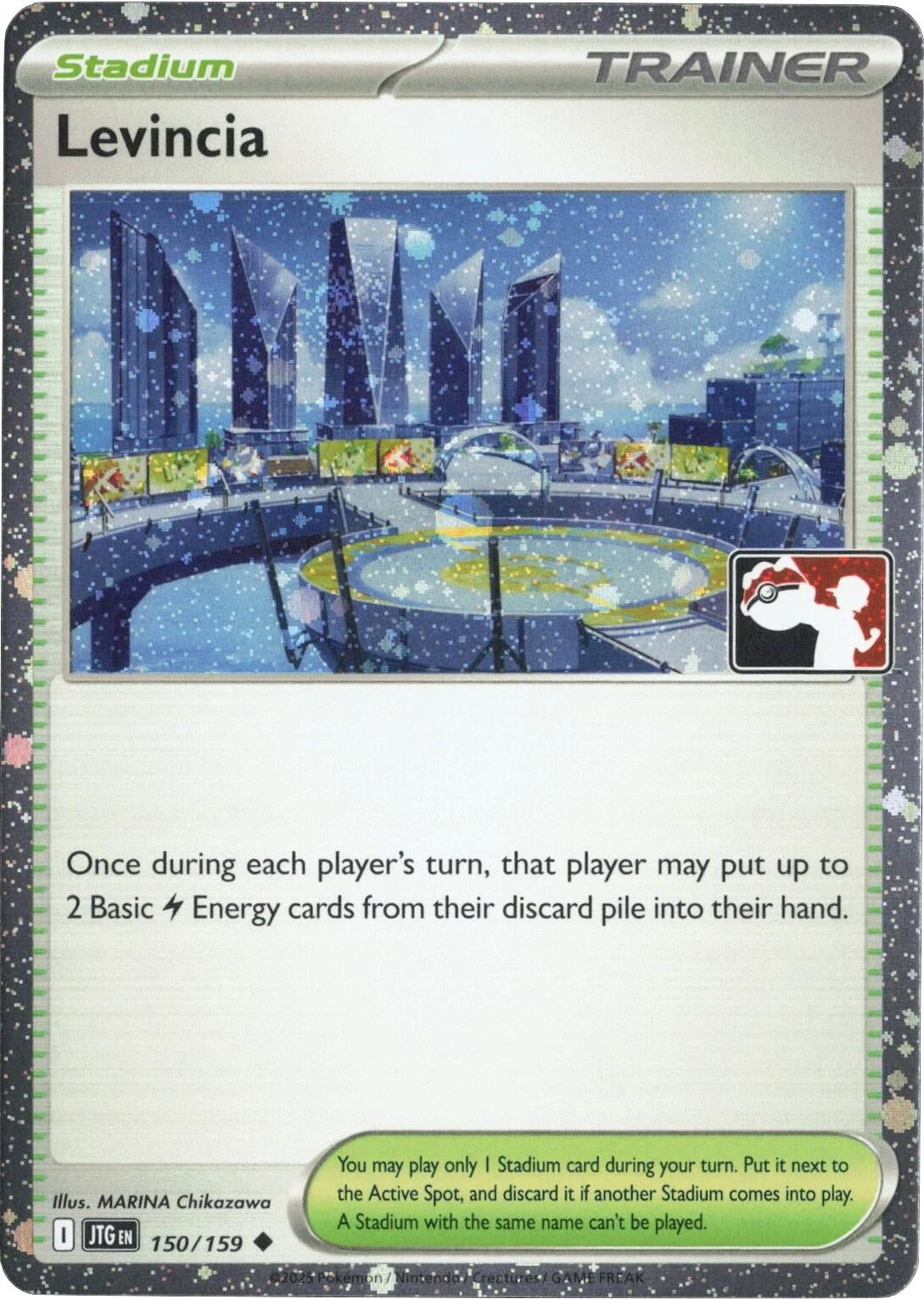 Image for Levincia - 150/159 (Cosmos Holo) (150/159) (Prize Pack Series Cards) - Pokemon