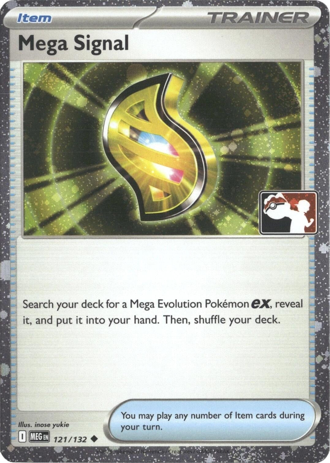 Image for Mega Signal - 121/132 (Cosmos Holo) (121/132) (Prize Pack Series Cards) - Pokemon