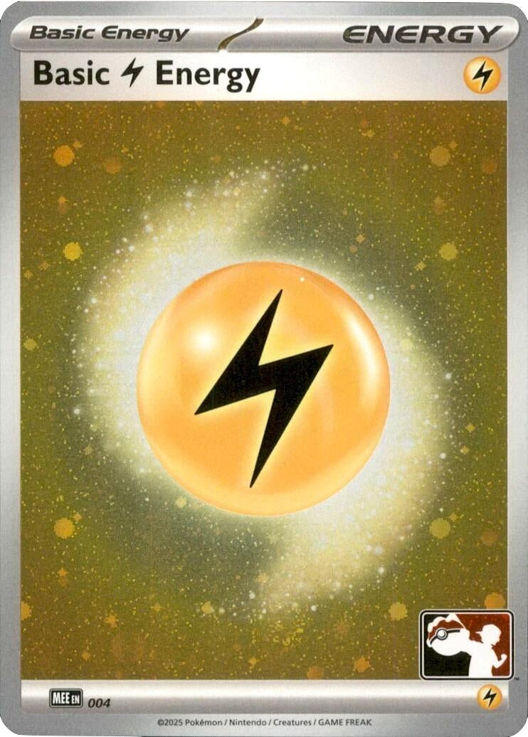 Image for Basic Lightning Energy - MEE 004 (Cosmos Holo) (004) (Prize Pack Series Cards) - Pokemon