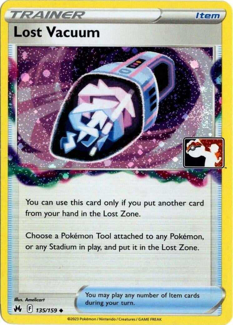 Image for Lost Vacuum - 135/159 (Cosmos Holo) (135/159) (Prize Pack Series Cards) - Pokemon