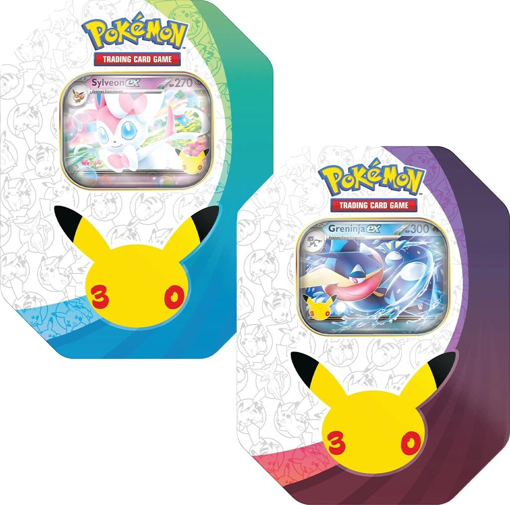 Image for 30th Celebration ex Tin [Set of 2] - Pokemon