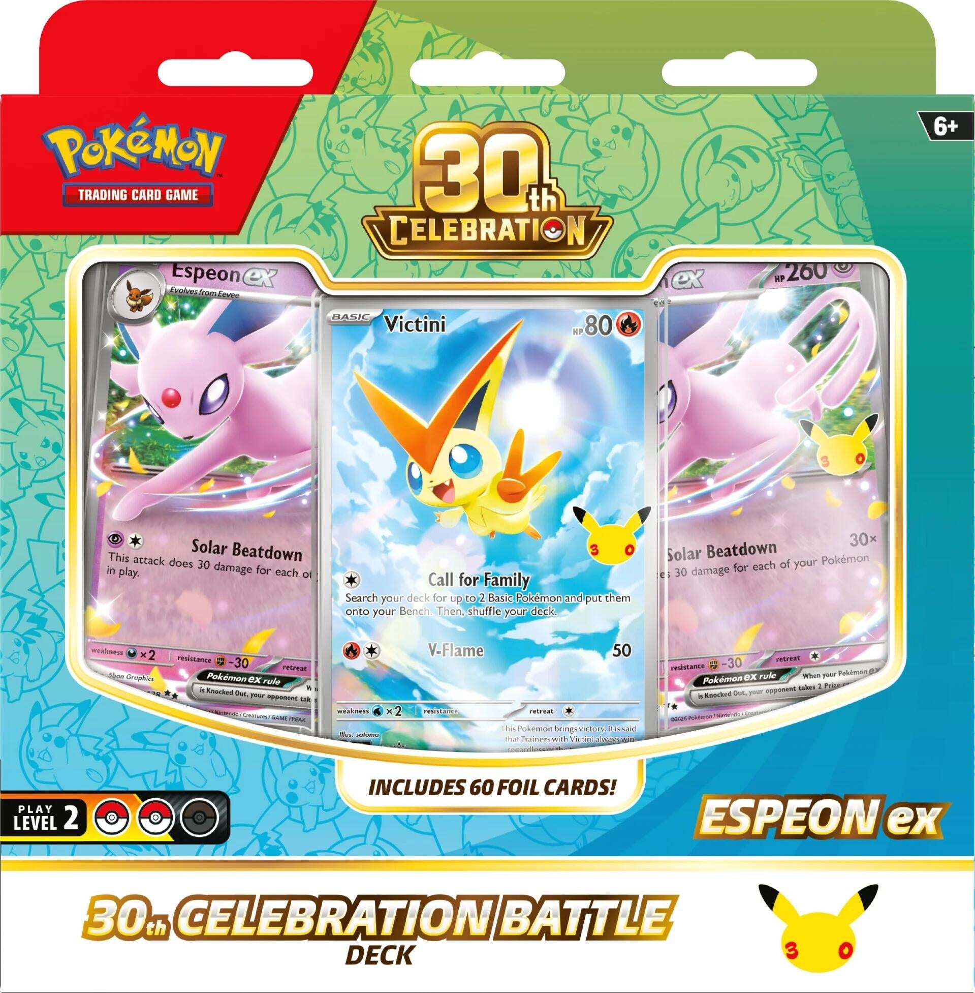 Image for 30th Celebration Battle Deck [Espeon ex] - Pokemon